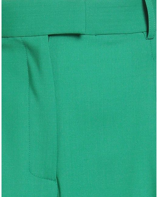 Paul & Joe Green Pants Wool, Elastane