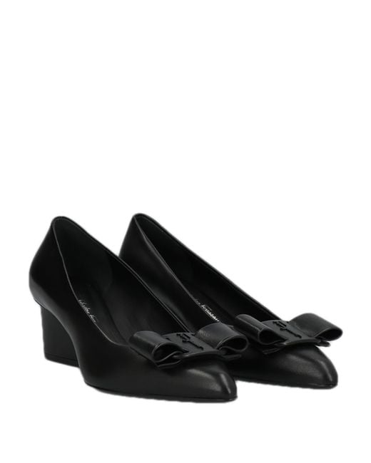 Ferragamo Black Pumps