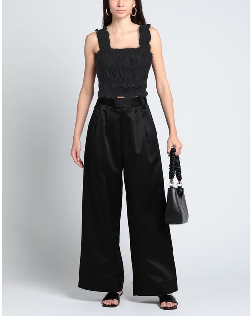 Top Maje de color Black