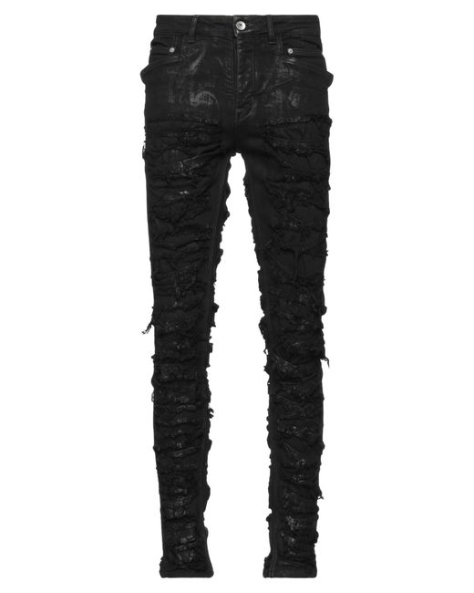 Pantaloni Jeans di Rick Owens in Black da Uomo