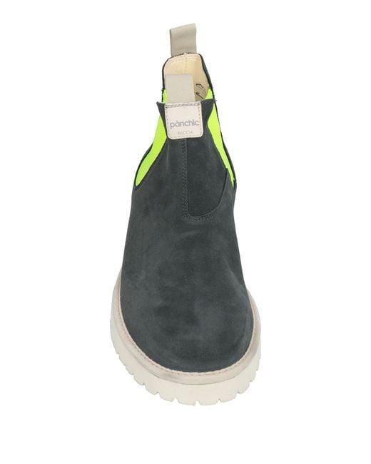 Pànchic Blue Ankle Boots for men