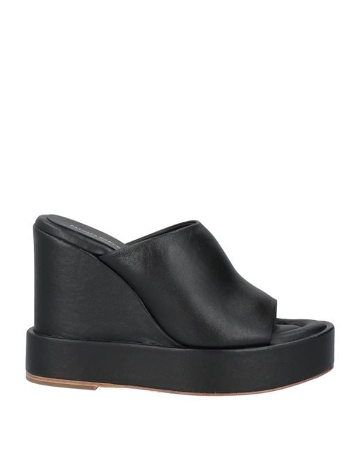 Paloma Barceló Black Sandals