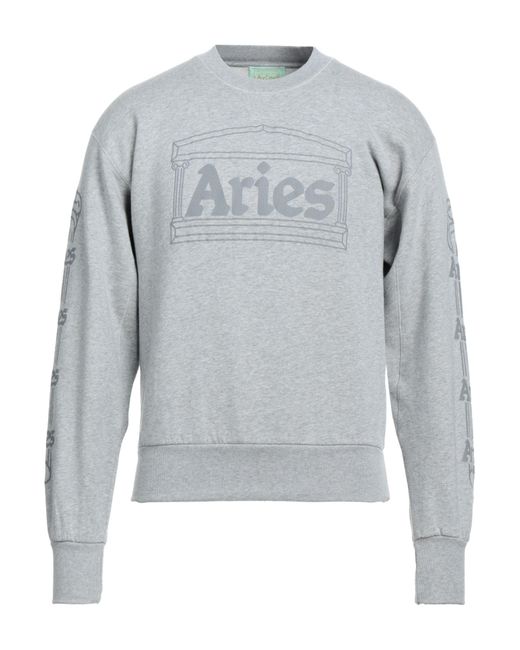 Aries Gray Sweatshirt for men