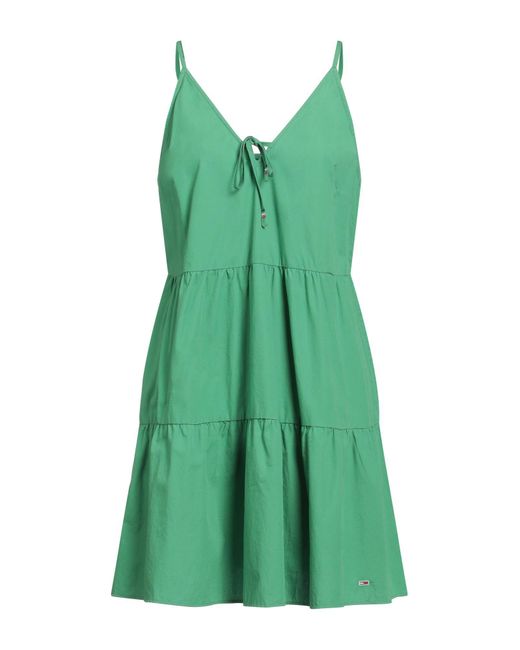 Tommy Hilfiger Green Mini Dress