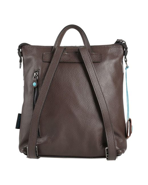 Gabs Metallic Backpack Calfskin