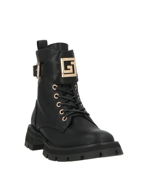 GAUDI Black Ankle Boots Leather