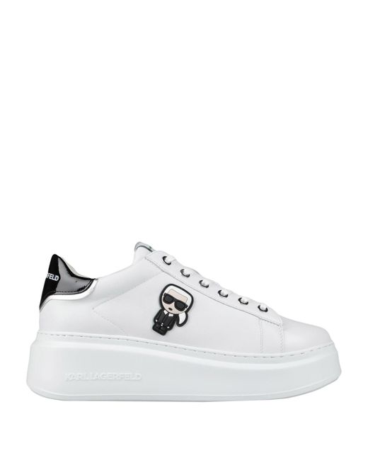 Karl Lagerfeld Sneakers in White | Lyst