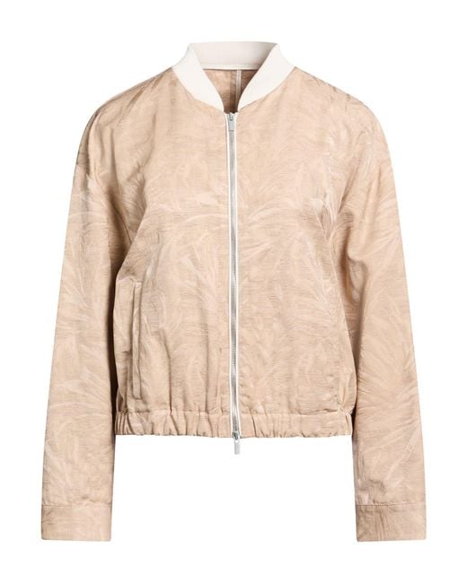 Peserico Natural Jacket Cotton, Viscose