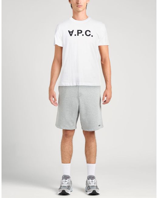 A.P.C. White T-shirt for men