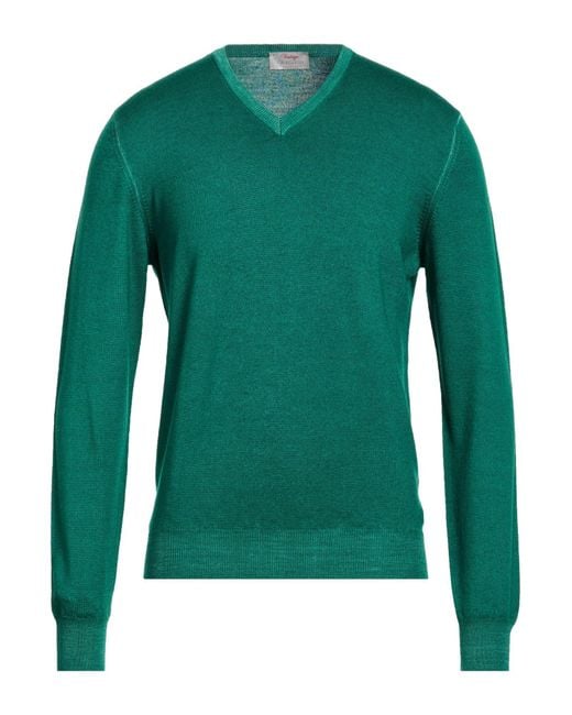 Pullover Gran Sasso de hombre de color Green