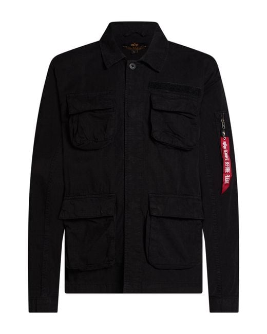 Alpha Industries Black Jackets for men