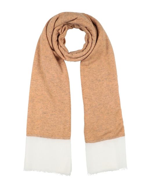 BLACK RICE White Scarf
