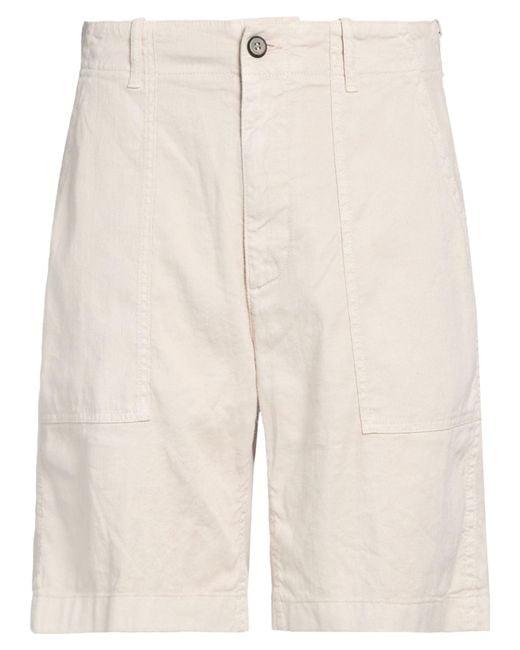 Eleventy Natural Shorts & Bermuda Shorts Linen, Cotton, Elastane for men