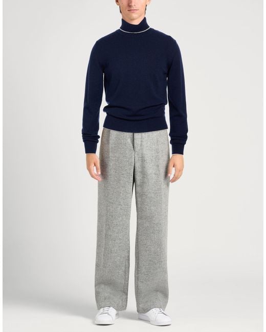Eleventy Blue Platinum Turtleneck Cashmere for men