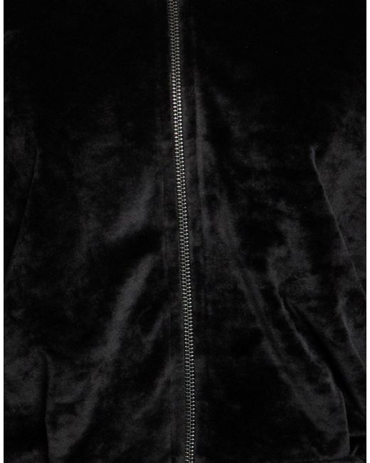 hinnominate Black Sweatshirt Polyester, Elastane