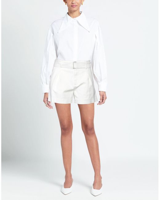 N°21 White Shorts & Bermuda Shorts