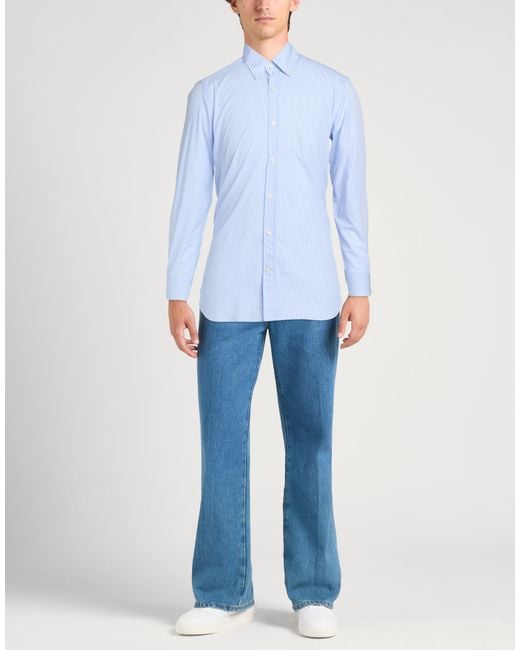 Caliban Blue Shirt for men