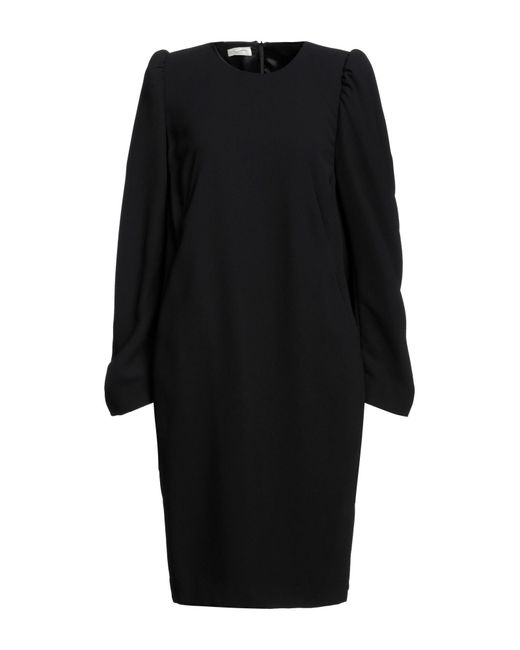 Dries Van Noten Black Mini Dress