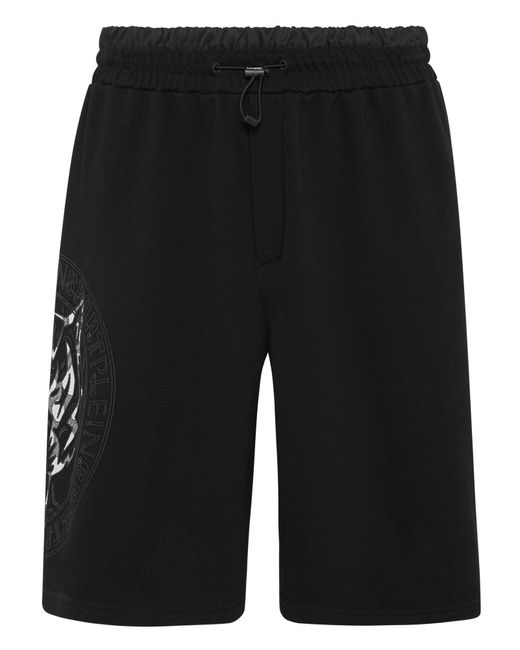 Shorts E Bermuda di Philipp Plein in Black da Uomo