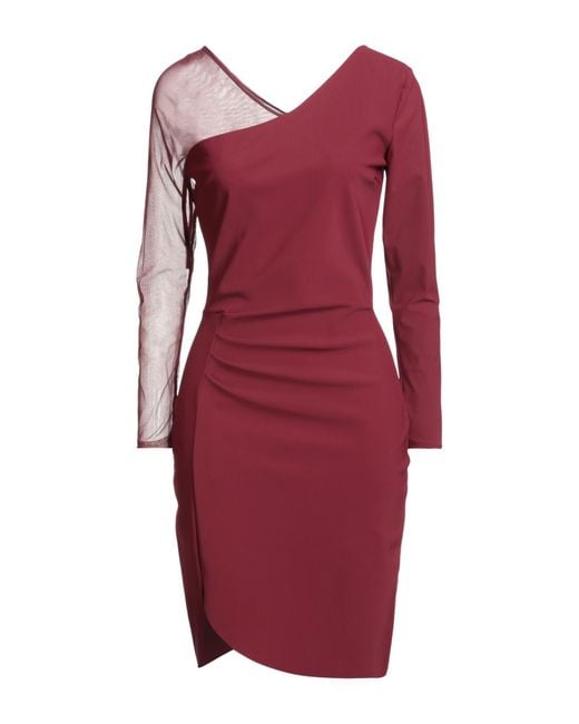La Petite Robe Di Chiara Boni Red Mini-Kleid