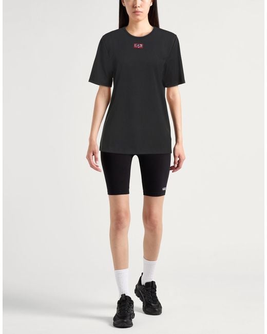 EA7 Black T-Shirts