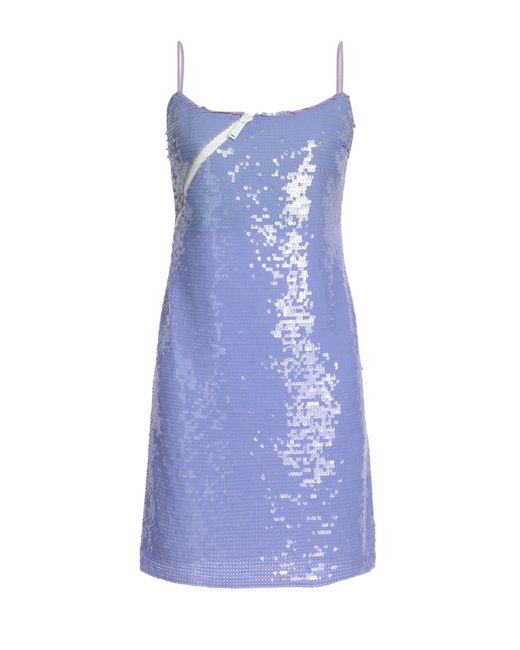 DSquared² Purple Mini Dress