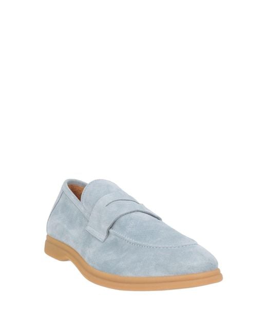 Eleventy Blue Sky Loafers Leather for men