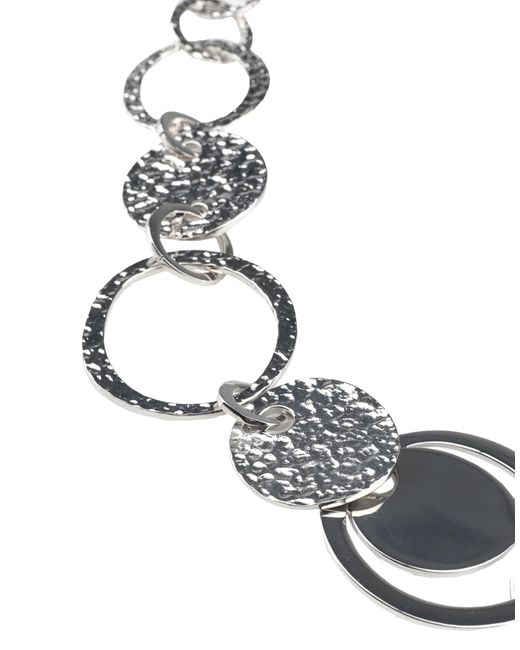 Alberta Ferretti Metallic Necklaces