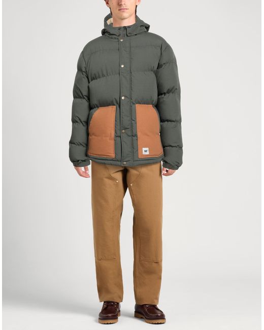 Caterpillar Green Puffers for men