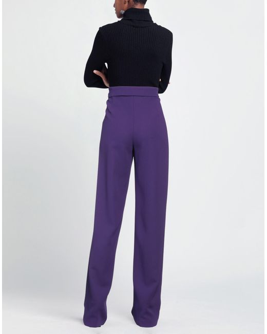 Dries Van Noten Purple Trouser