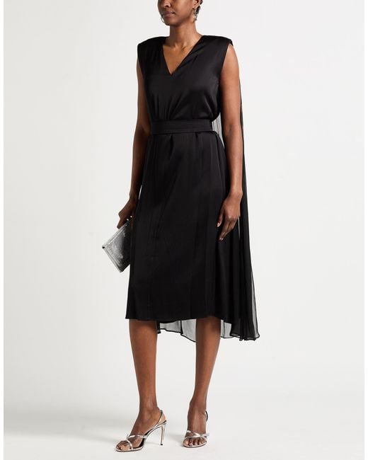 Karl Lagerfeld Black Midi Dresses