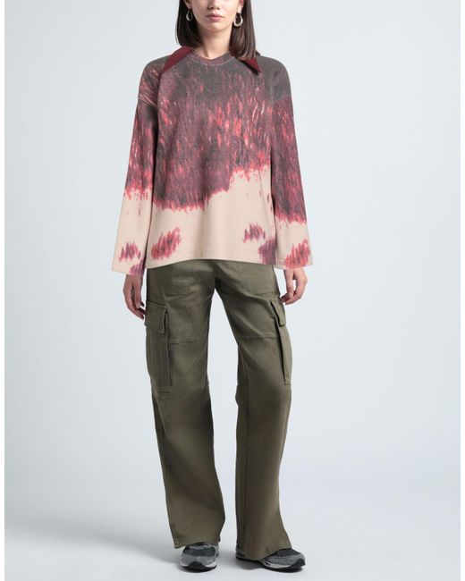 THE M.. Pink Sweatshirt Cotton, Polyester