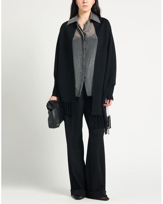 Poncho Alpha Studio de color Black