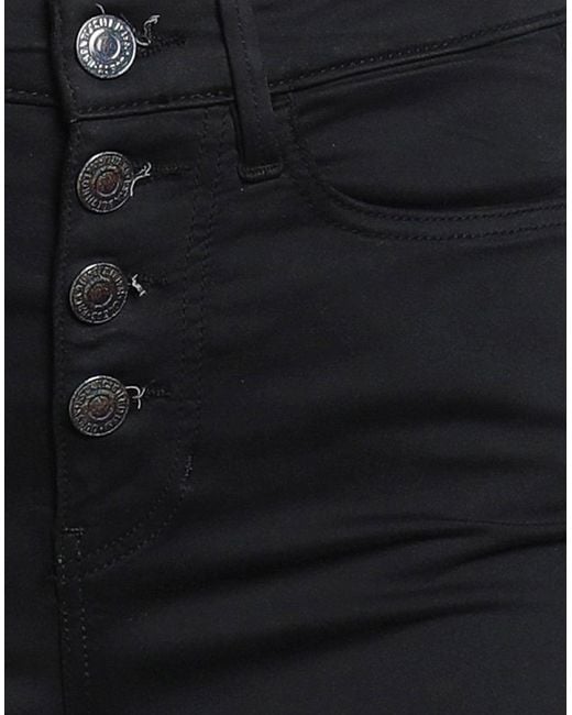 Guess Black Jeans Cotton, Elastomultiester, Elastane