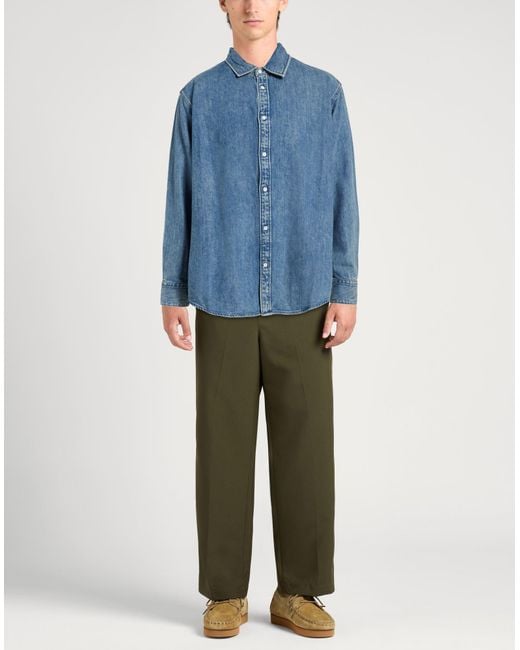 Rag & Bone Blue Denim Shirt for men