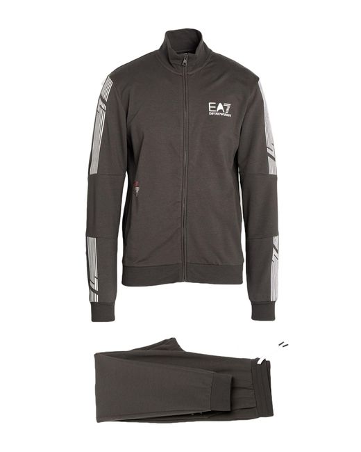 EA7 Gray Tracksuit for men