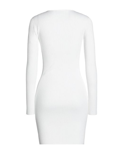 DSquared² White Mini Dress
