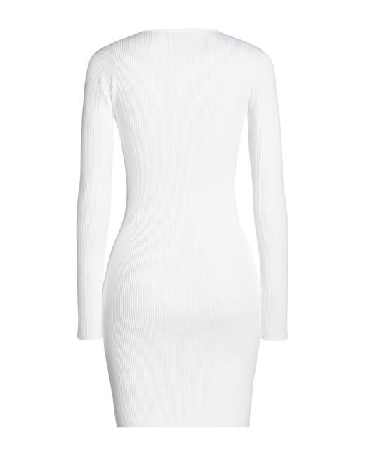 DSquared² White Mini-Kleid