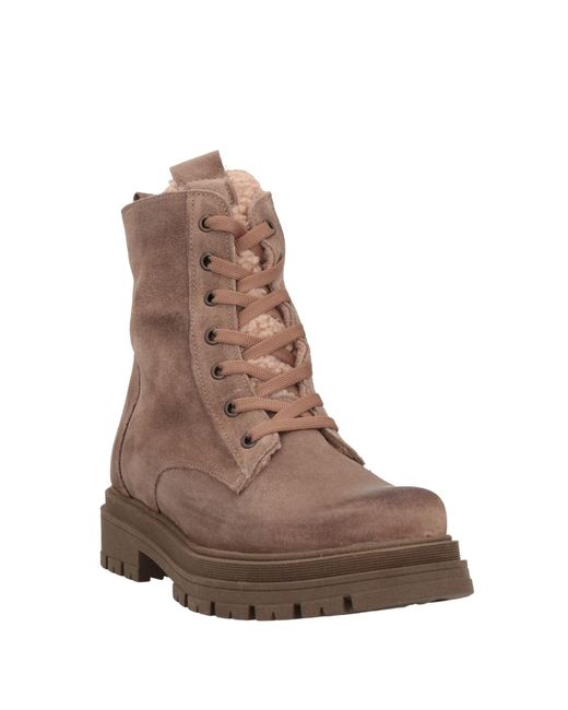 Divine Follie Brown Ankle Boots