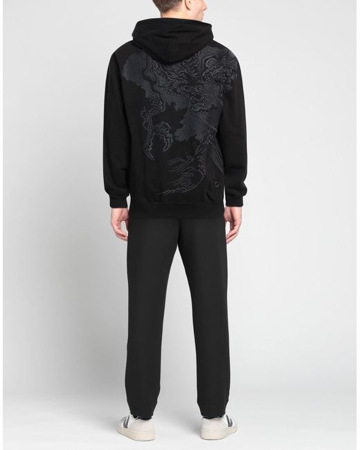 Maharishi Black Sweatshirt Organic Cotton for men