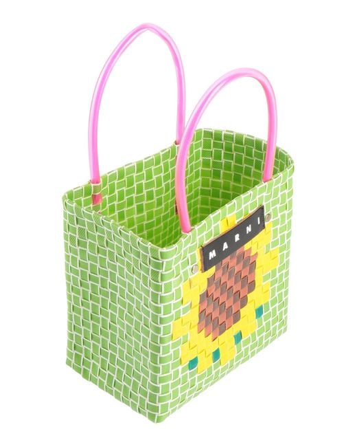 Marni Yellow Handbag Plastic