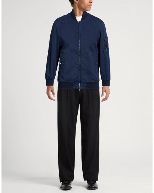 Brunello Cucinelli Blue Denim Outerwear for men