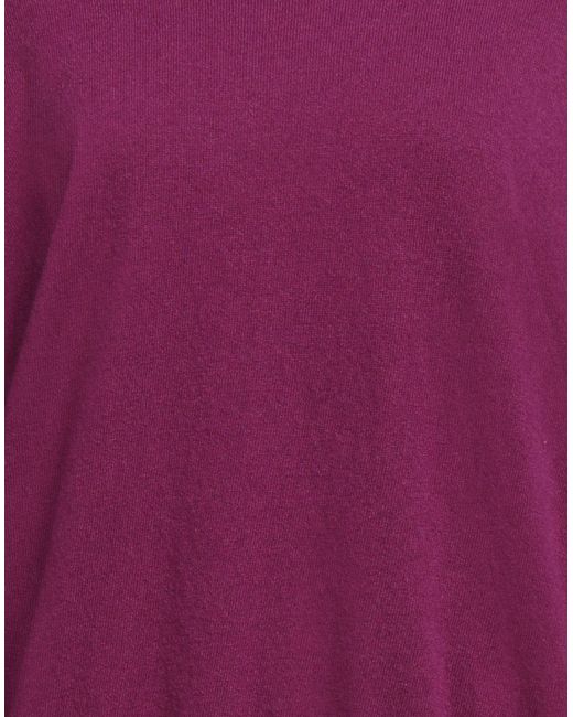 Jucca Purple Mauve Turtleneck Cashmere
