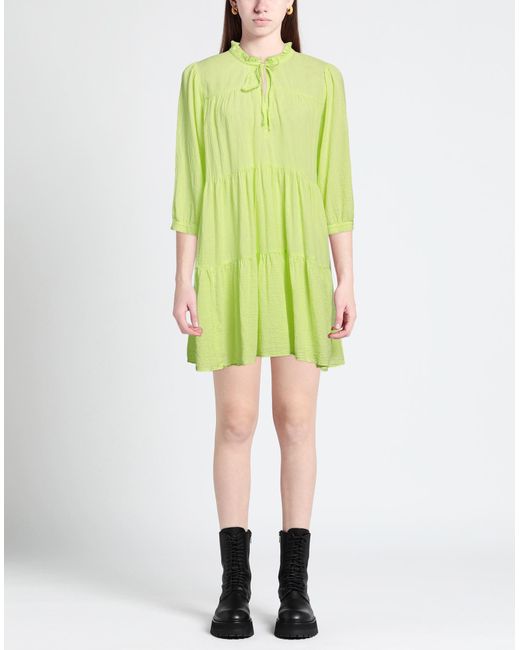 Honorine Green Mini-Kleid