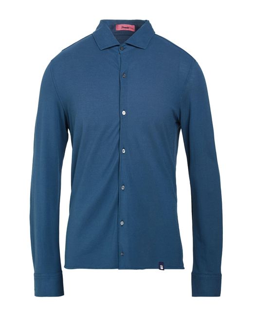 Camisa Drumohr de hombre de color Blue