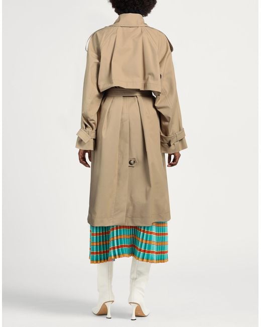 Sportmax Natural Overcoat & Trench Coat