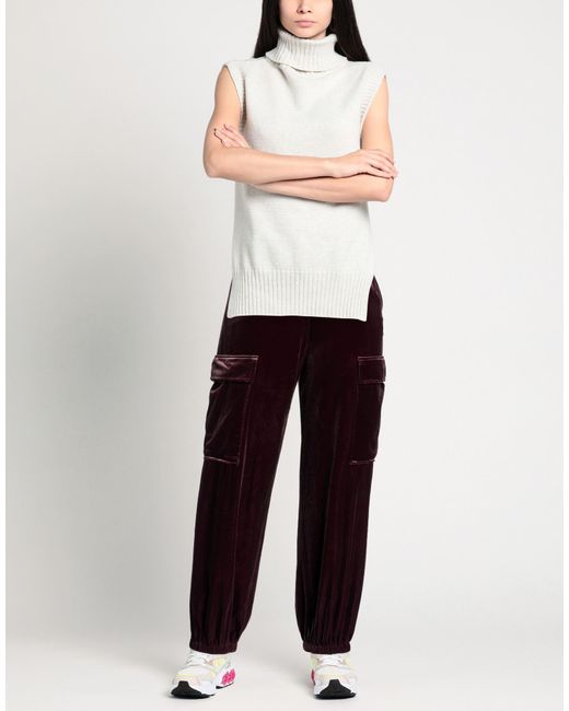 Compagnia Italiana Red Pants Polyester, Elastane