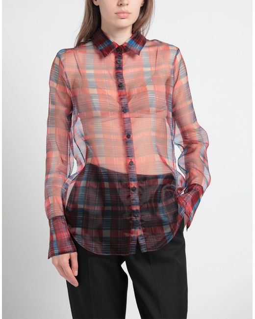 Ferragamo Pink Shirt Polyester