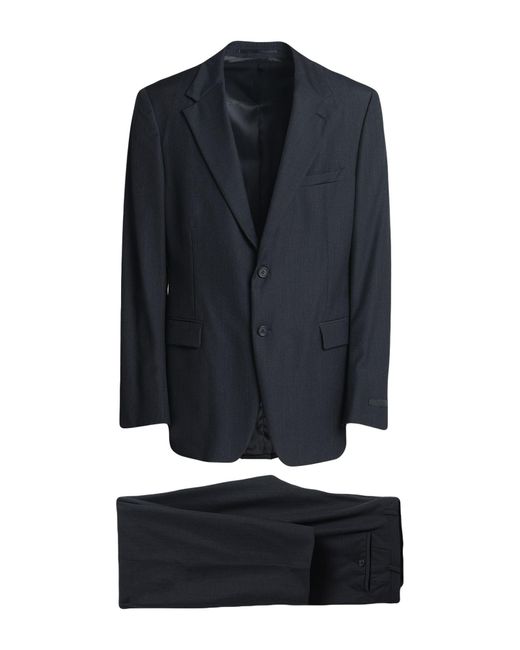 Prada Wool Suit in Steel Grey (Gray) for Men Lyst