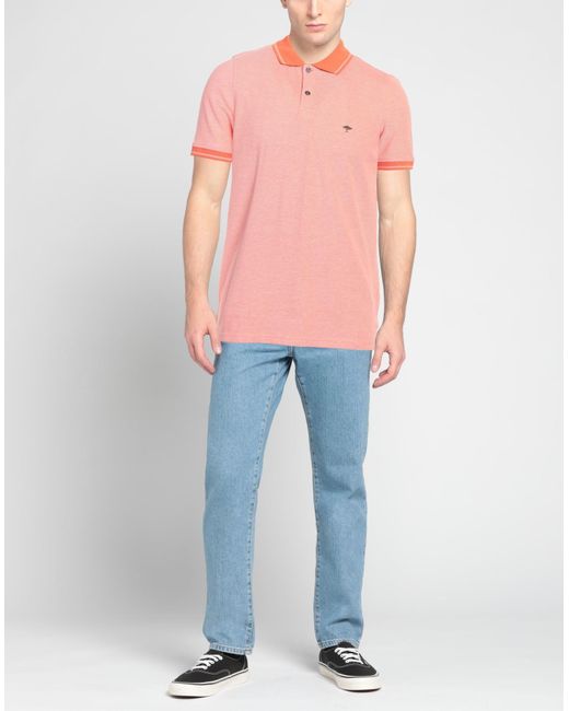 Fynch-Hatton Pink Polo Shirt for men